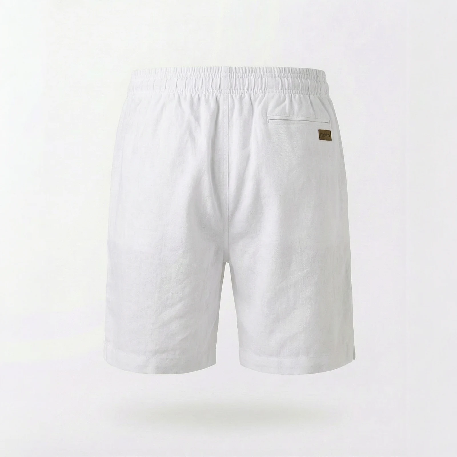 Bermuda Lino Blanco - Imagen 2