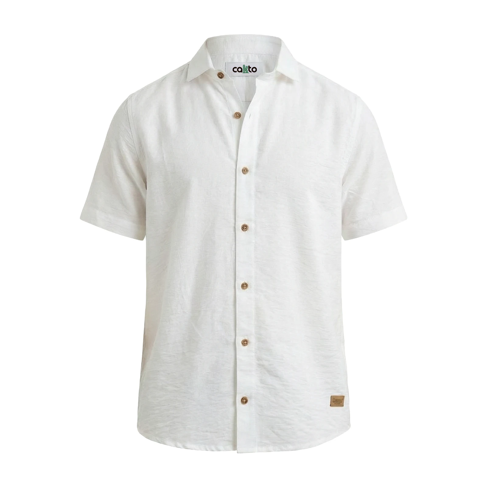Camisa Texturizada Blanca