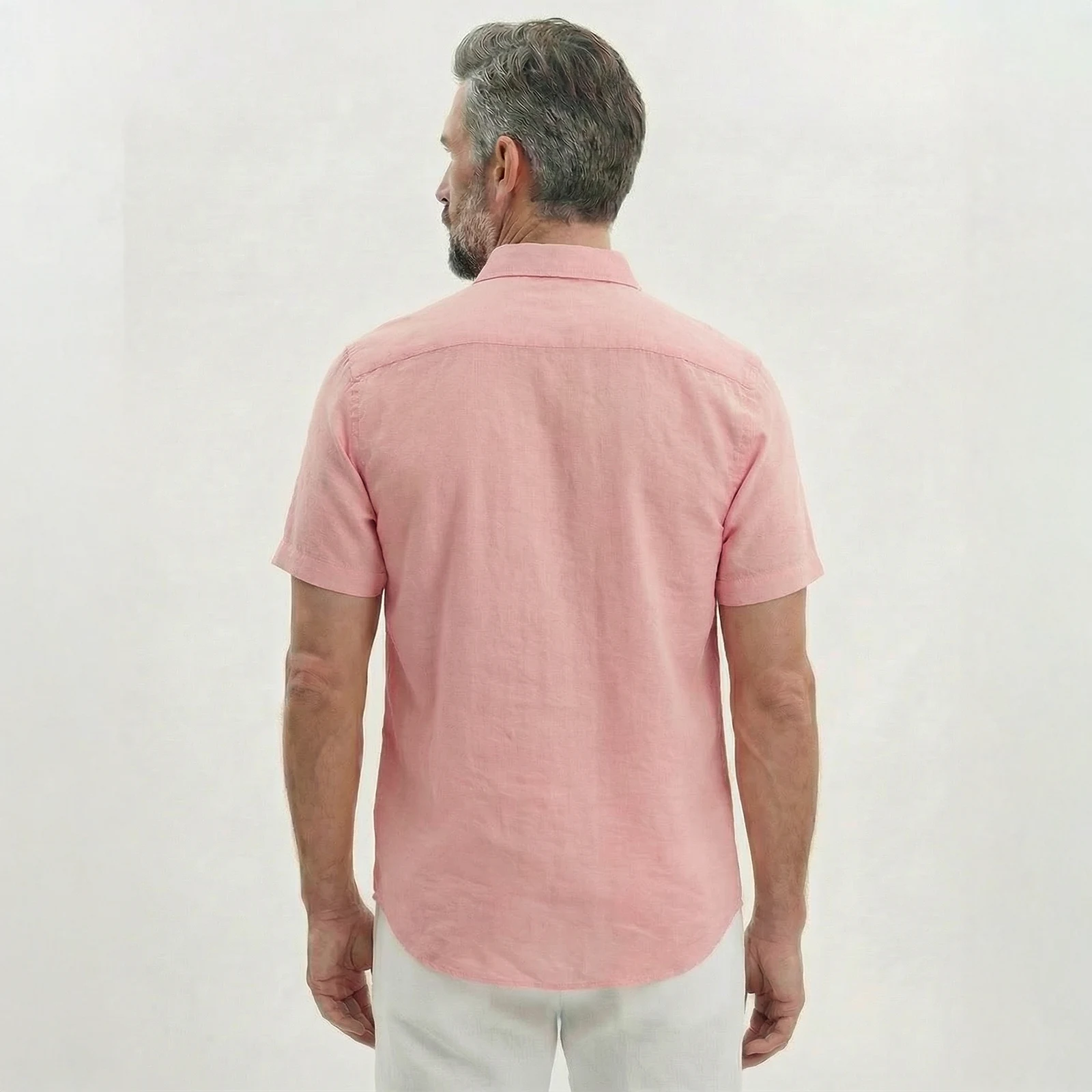 Camisa Texturizada Rosa - Imagen 4