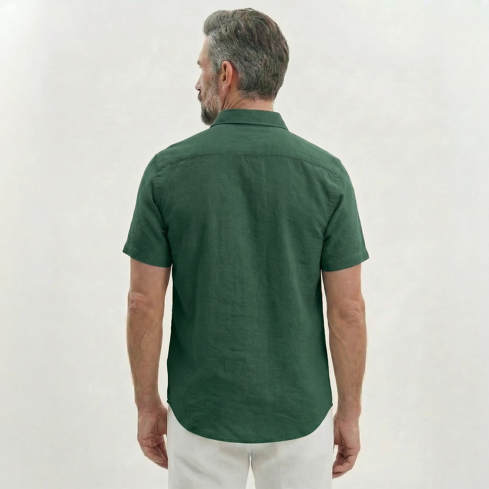 Camisa Texturizada Verde - Imagen 4