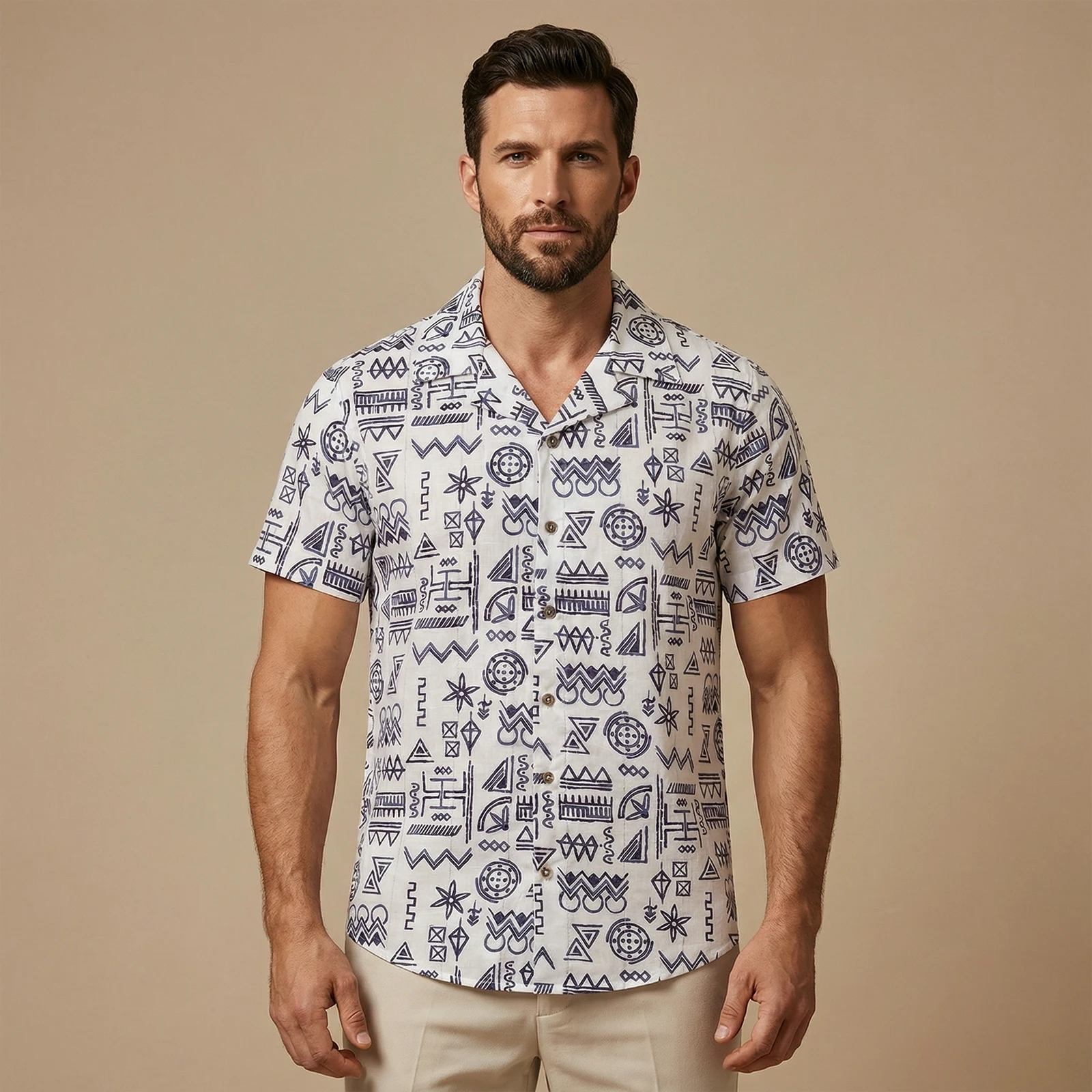 Camisa San Agustin Azul - Imagen 2