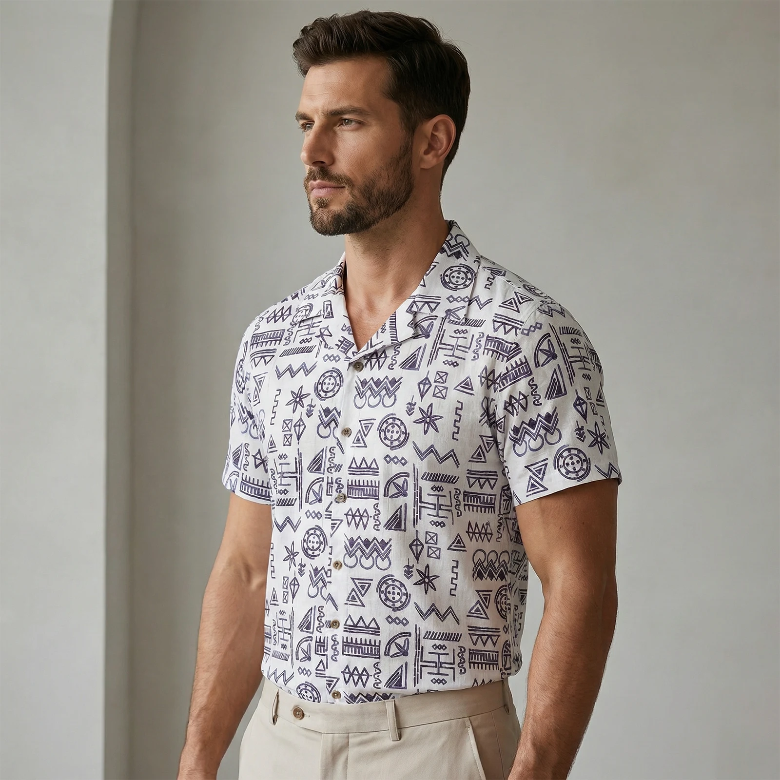 Camisa San Agustin Azul - Imagen 3