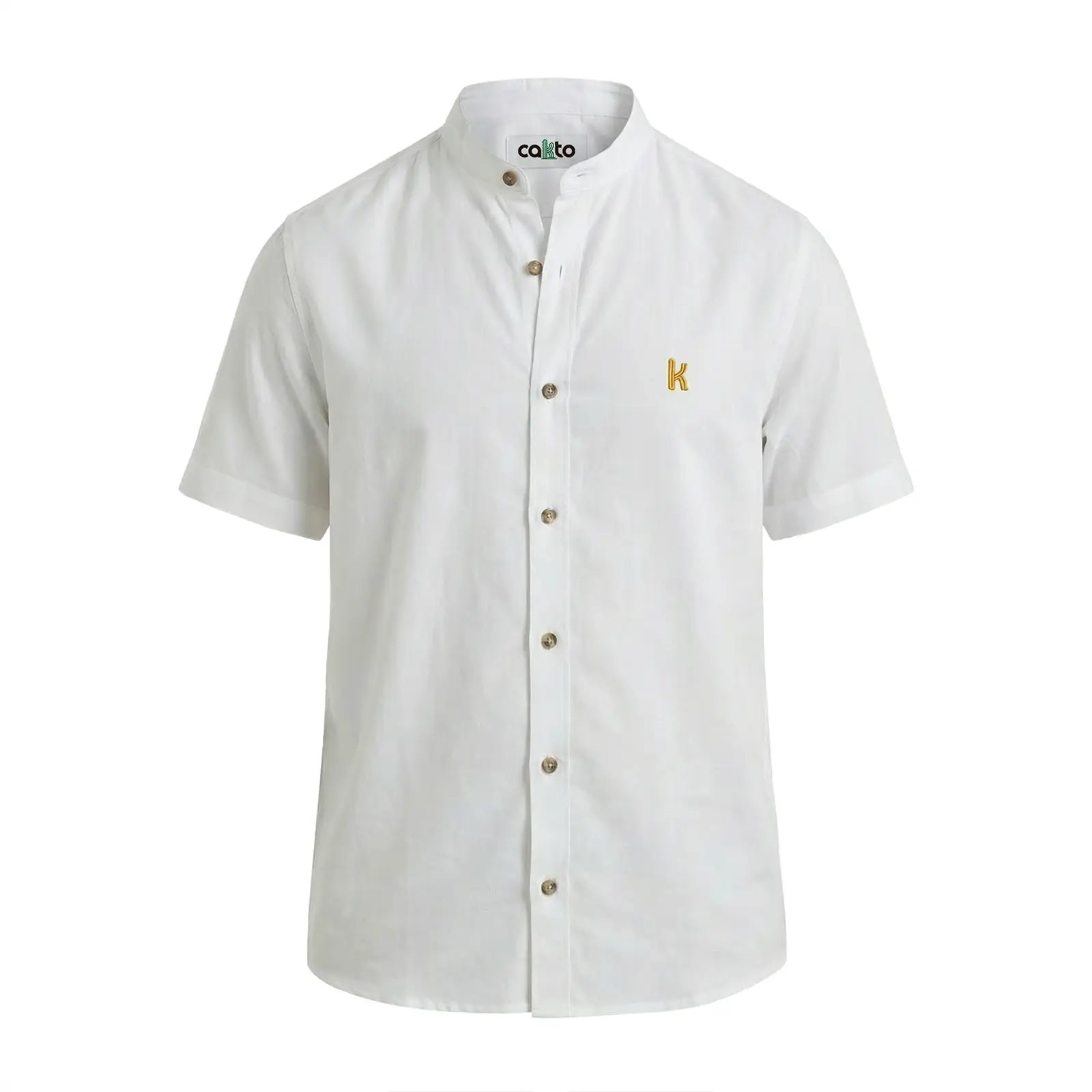 Camisa Cuello Neru Blanca