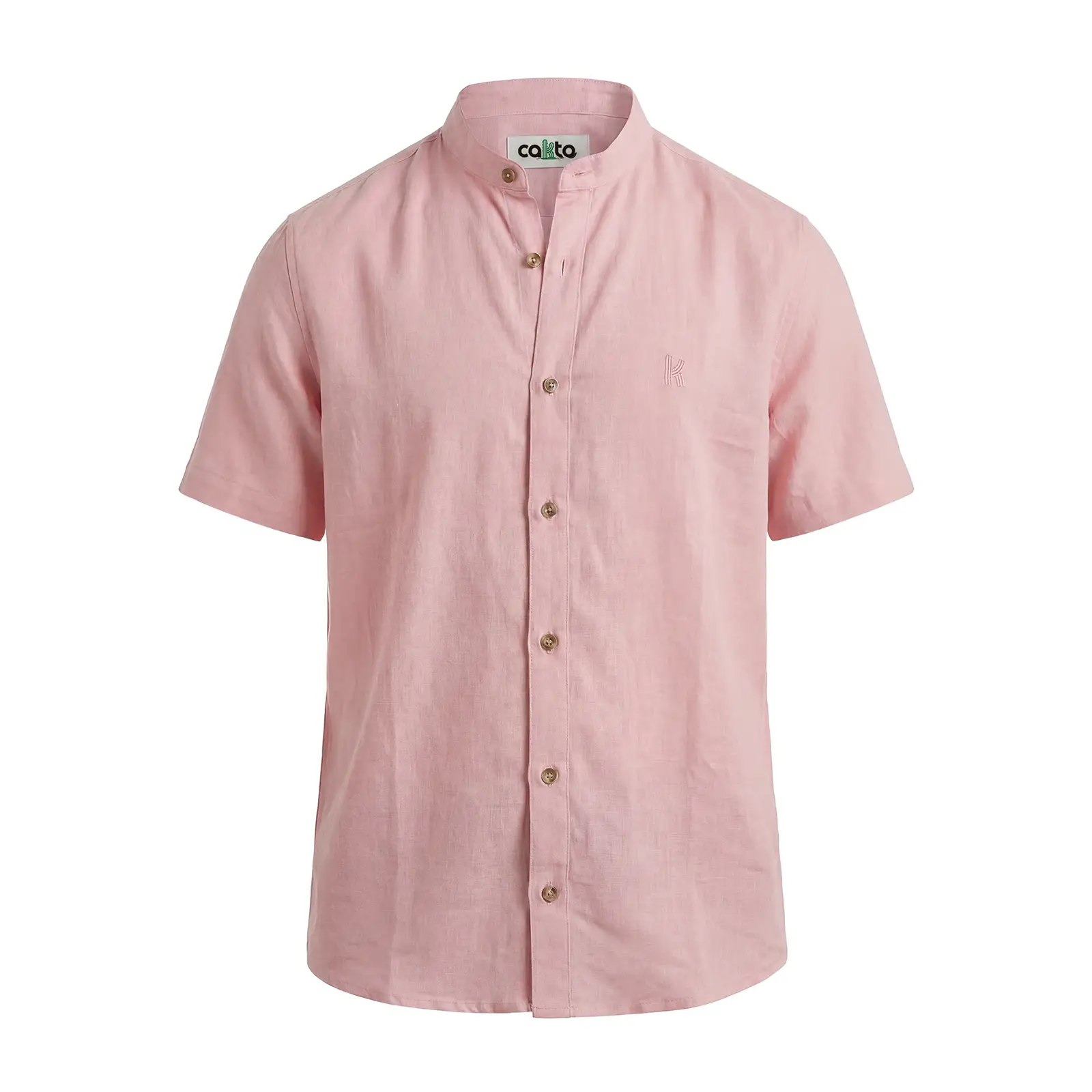 Camisa Cuello Neru Rosa
