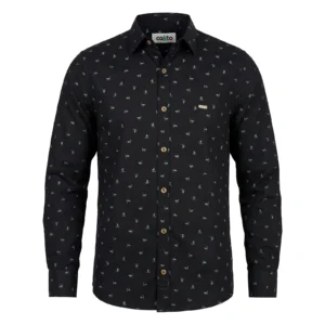 Camisa Trigo Verde Negra