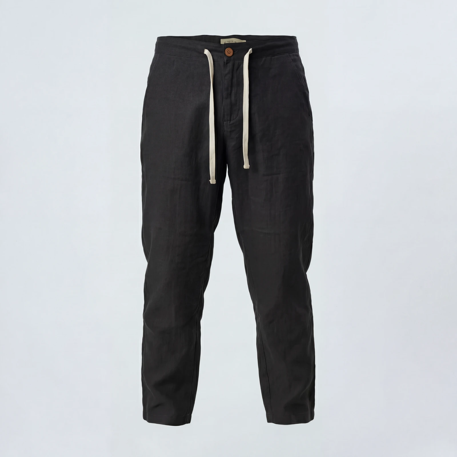 Pantalón Lino Negro