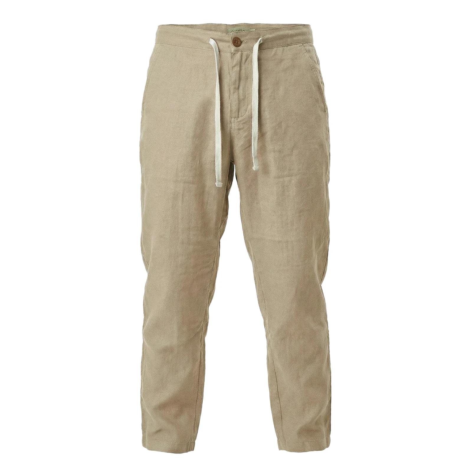 Pantalón Lino Beige