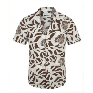 Camisa Caracol Cáfe