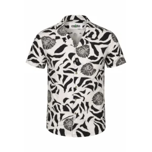 Camisa Caracol Negra